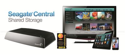 Seagate Central Shared Storage | CES 2013 screenshot