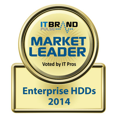 2014 IT Brand Pulse Enterprise HDD Leader Award