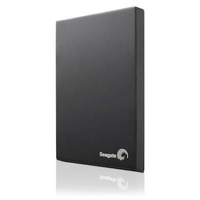 Seagate Backup Plus Slim 2TB USB 3.0 Portable External Hard Drive-Black 