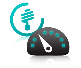 Pipeline HD overview dial and energy icons