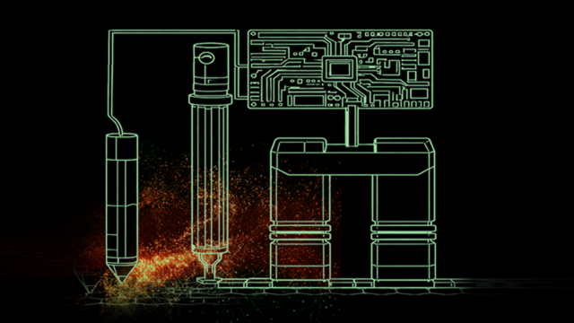 Illustration of Mozaic technology components
