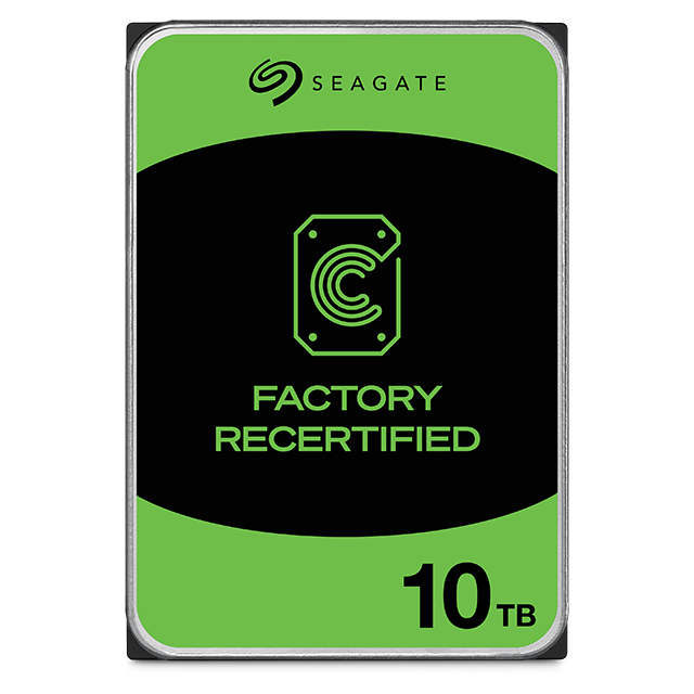 Seagate Factory Recertified Hard Drives 10TB