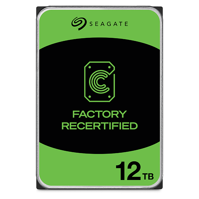 Seagate Factory Recertified Hard Drives 12TB