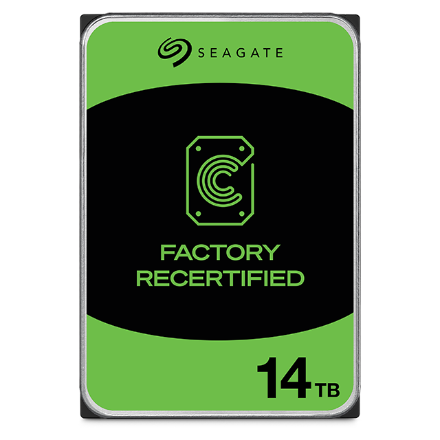 Seagate Factory Recertified Hard Drives 14TB