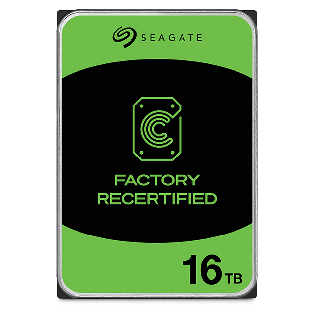 Seagate Factory Recertified Hard Drives 16TB