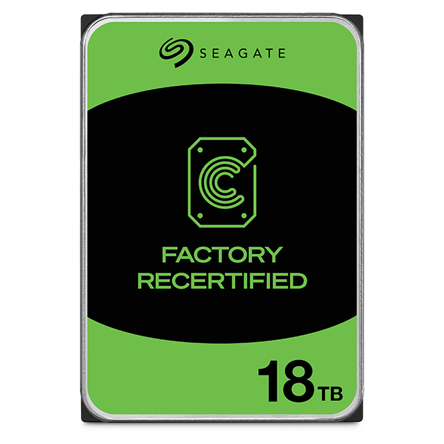 Seagate Factory Recertified Hard Drives 18TB