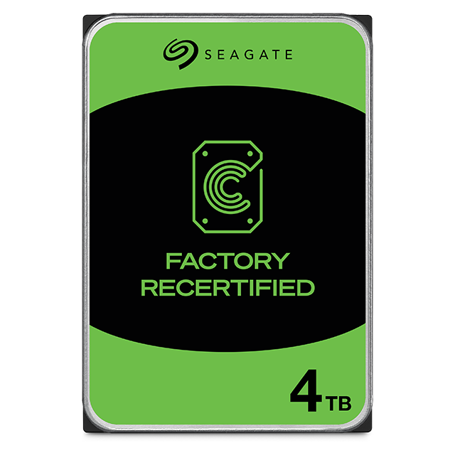 Seagate Factory Recertified Hard Drives 4TB