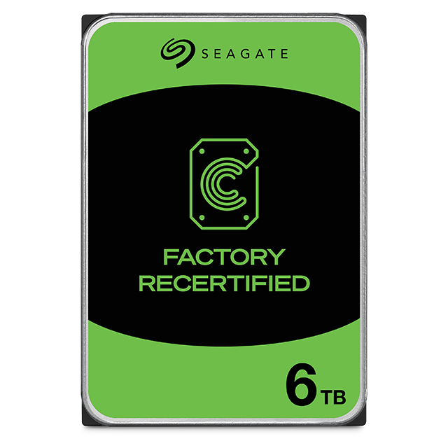 Seagate Factory Recertified Hard Drives 6TB