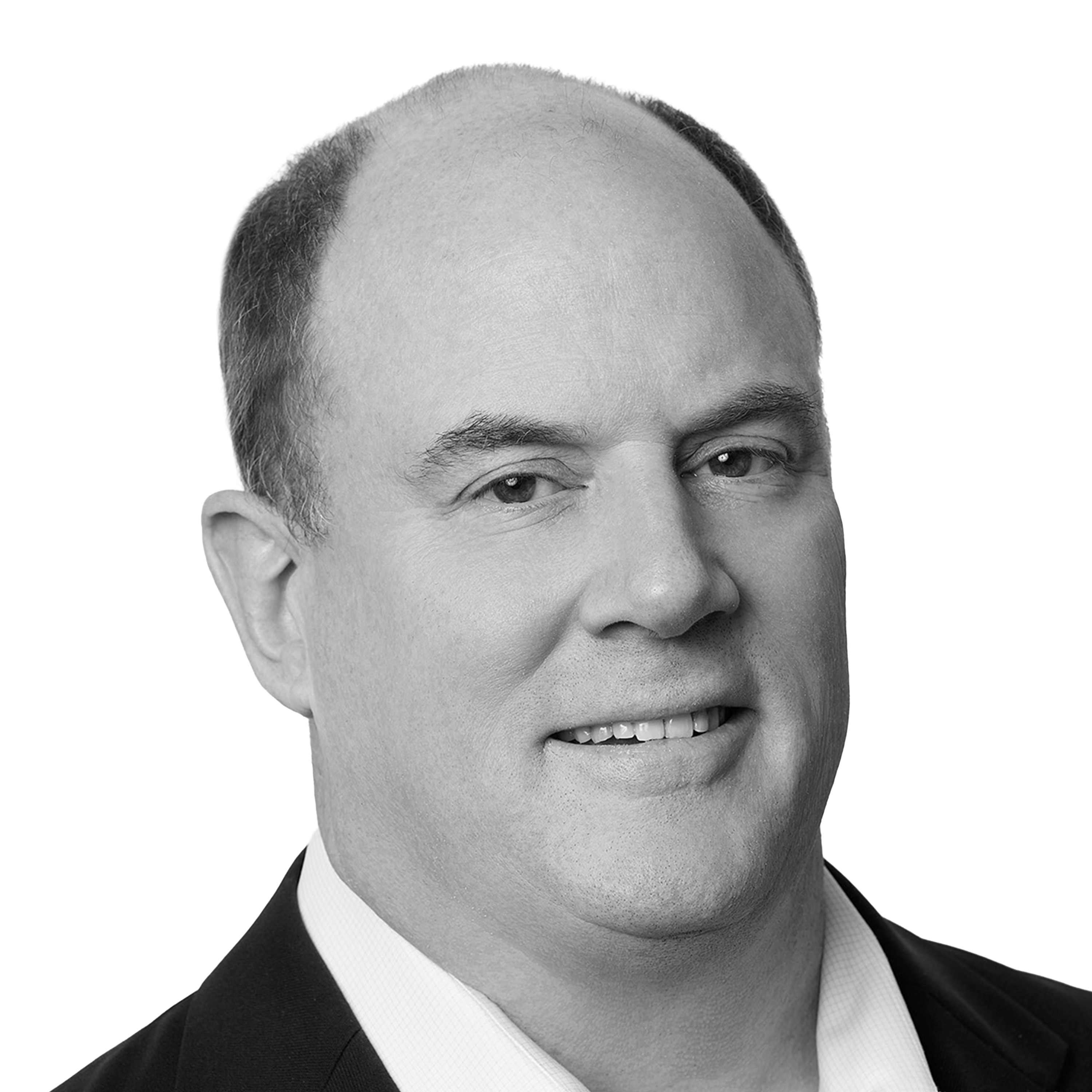 Black-and-white headshot photo of Dr. Dave Mosely, CEO of Seagate, is shown wearing a suit.