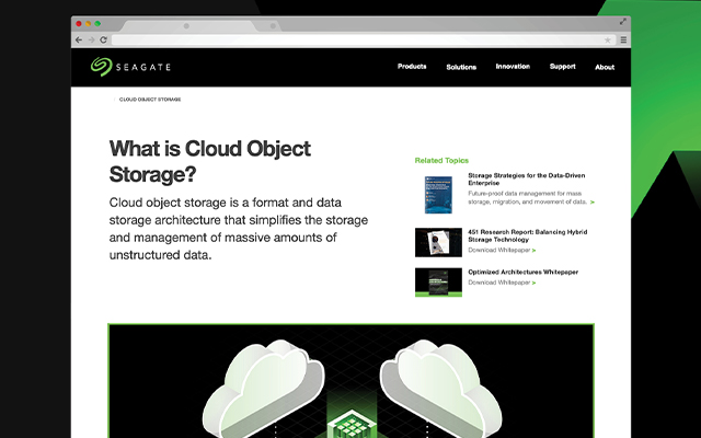 What is Cloud Object Storage?