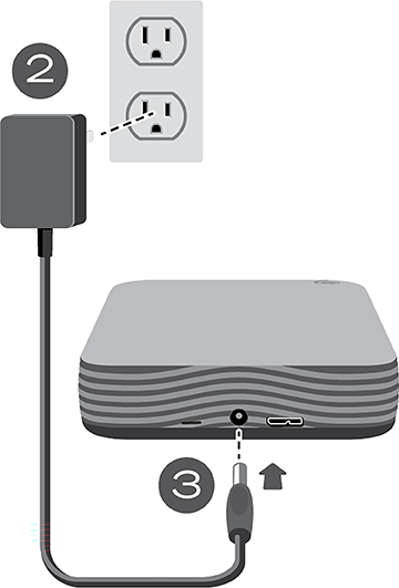 Plugging in the Expansion Desktop