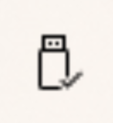 Safely remove hardware icon