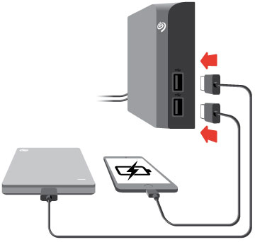 Seagate Plus Hub User Manual - Connect USB devices Backup Plus Hub | Seagate
