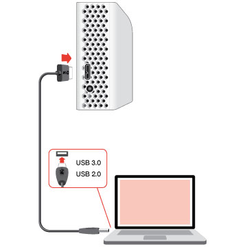 Disque dur externe Seagate Backup Plus Hub 8 To / USB 3.0