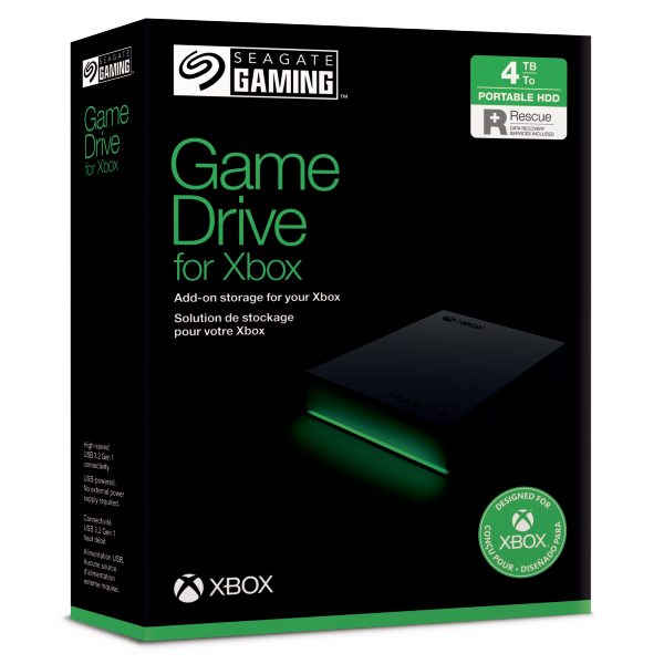 Seagate Game Drive pour PS5, 4 To, Disque Dur Externe Portable