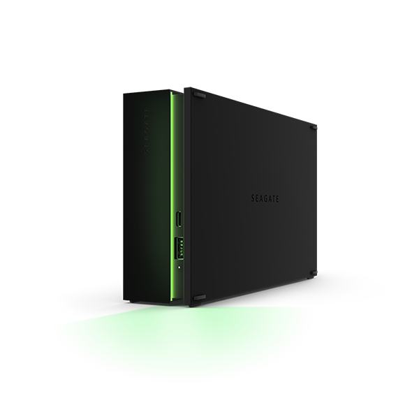 Seagate Game Drive for Xbox 2TB External Hard Drive Portable HDD - USB 3.2  Gen 1, Black with built-in green LED bar , Xbox Certified, 3 year Rescue