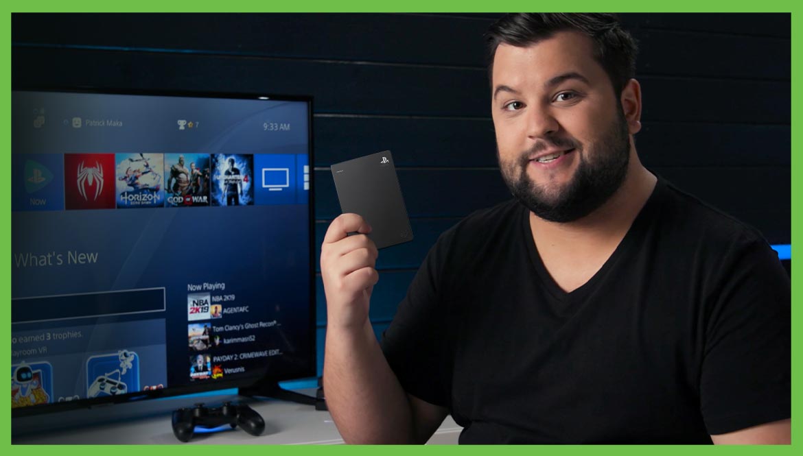 Set Up Your PS4 External Drive Seagate US