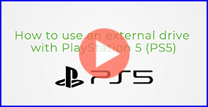 What USB Ports to use on the PS5  External Hard Drives #shorts 