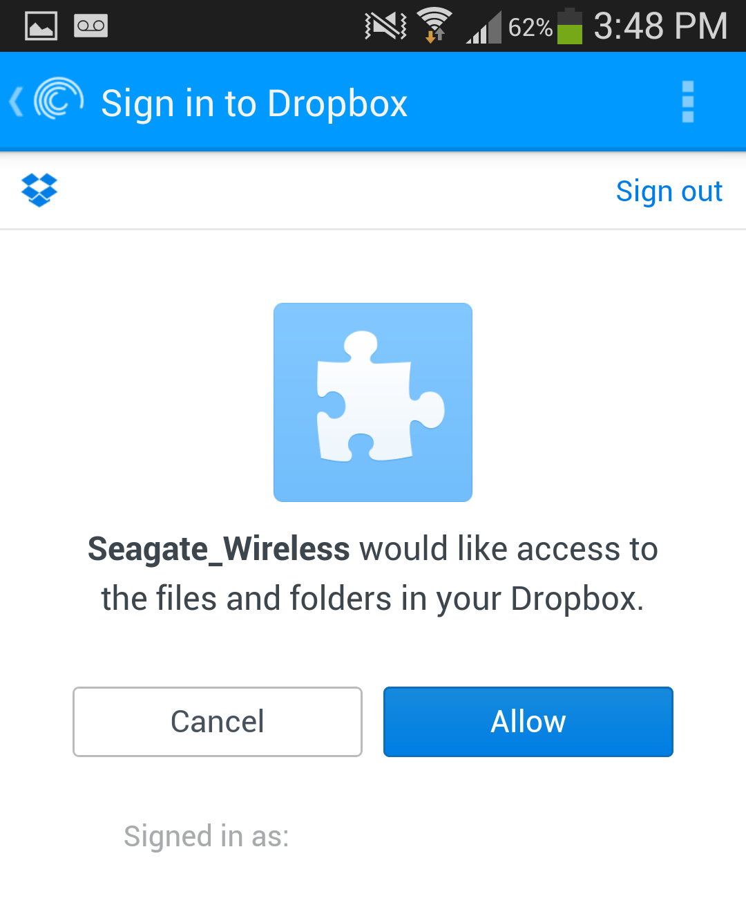Seagate Wireless Dropbox