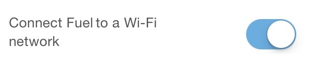Connect Fuel to WiFi