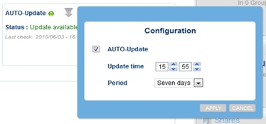 Configuration options