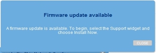 update message