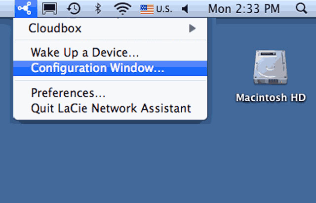 Config Window