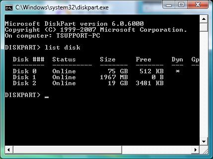 list_disk