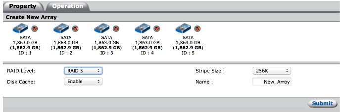 Drive selection tool.
