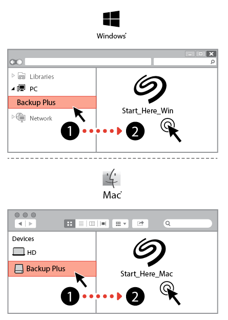 how to set up seagate backup plus for mac and pc how to set up seagate backup plus for mac and pc