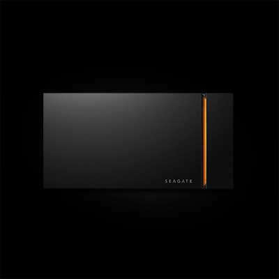 FireCuda Gaming SSD top orange dark