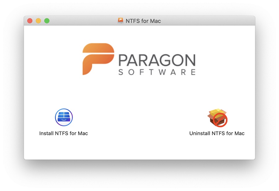 install paragon driver for mac