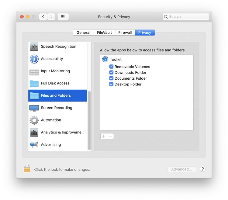 sync folders pro catalina