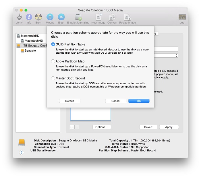 best external storage for mac os yosemite