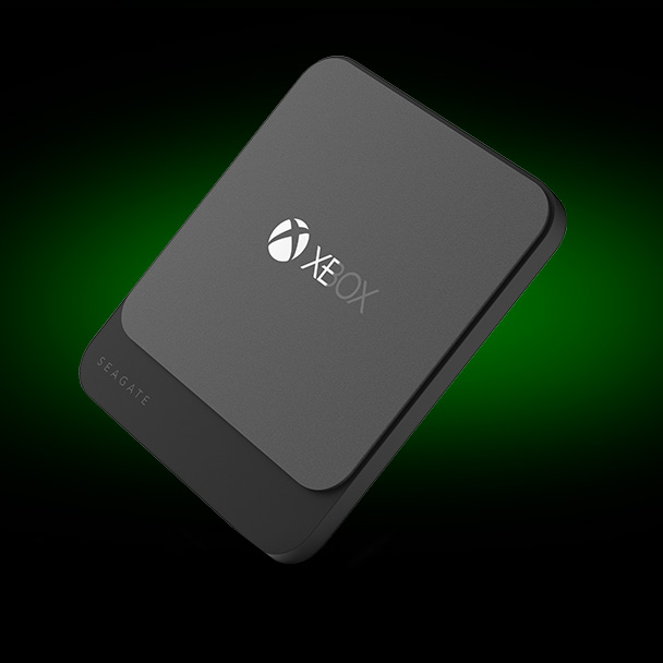 Game Drive Xbox SSD tilted