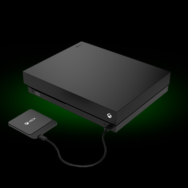 Game Drive Xbox SSD Wired Connection