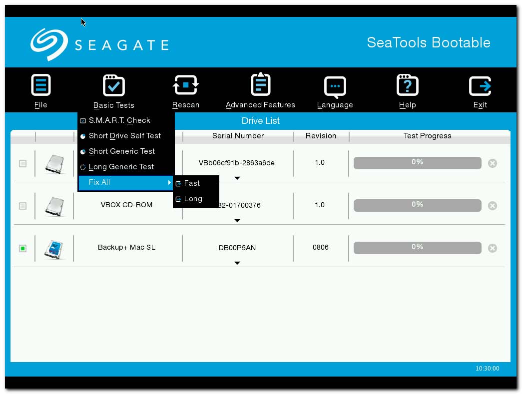 Seagate SeaTools Seagate SeaTools