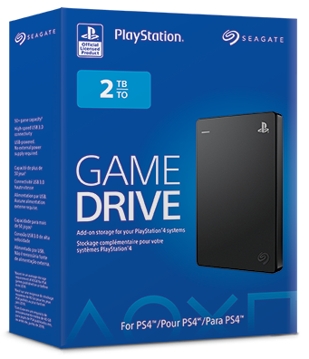 Seagate Game Drive for PS4 Systems 2TB USB 3.0 External Hard Drive Portable HDD STGD2000102 