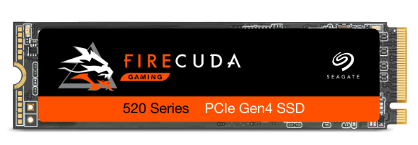 Imagen del producto Seagate FireCuda 520 Series PCIe Gen 4 SSD