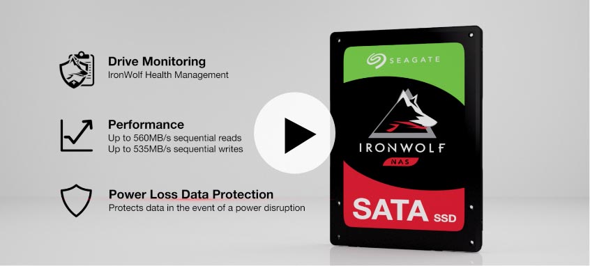 Seagate IronWolf 110 2.5-inch SSD: Up to 4TB of NAS storage