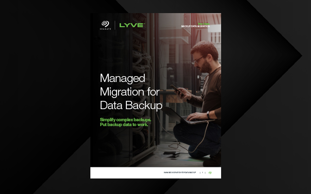 Managed Migration for Data Backup