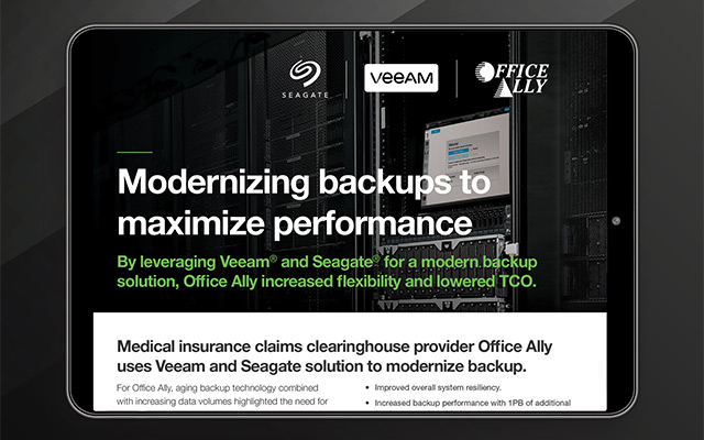 Modernizing Backups to Maximize Performance for Office Ally