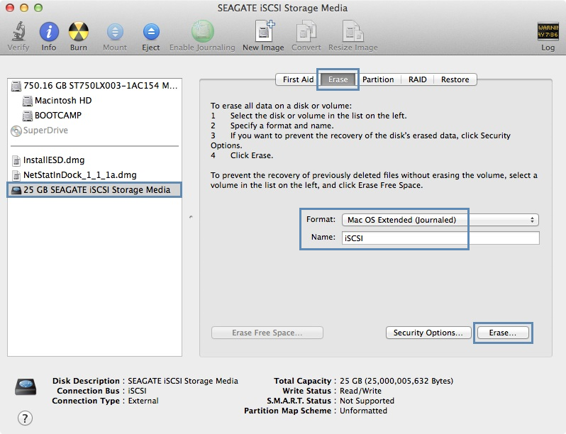 how to format mac drive to ntfs in disk utility