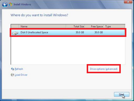 how to reformat hard drive prior to windows 10 install